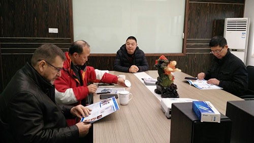 2016年12月俄羅斯客戶參觀我們的工廠-諾天科技