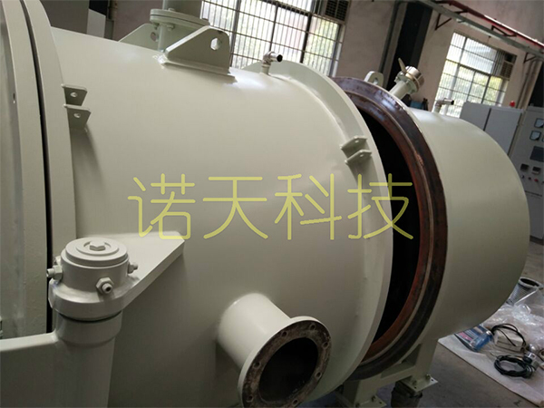 Horizontal type gas phase sintering collection furnace Horizontal type gas phase sintering collection furnace